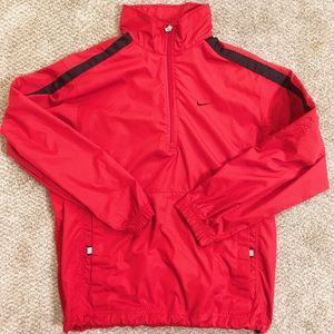 VTG Nike windbreaker 1/4 zip. Gray tag size S